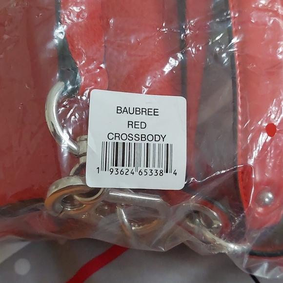 Steve Madden Crossbody, red and sliver - Picture 6 of 6